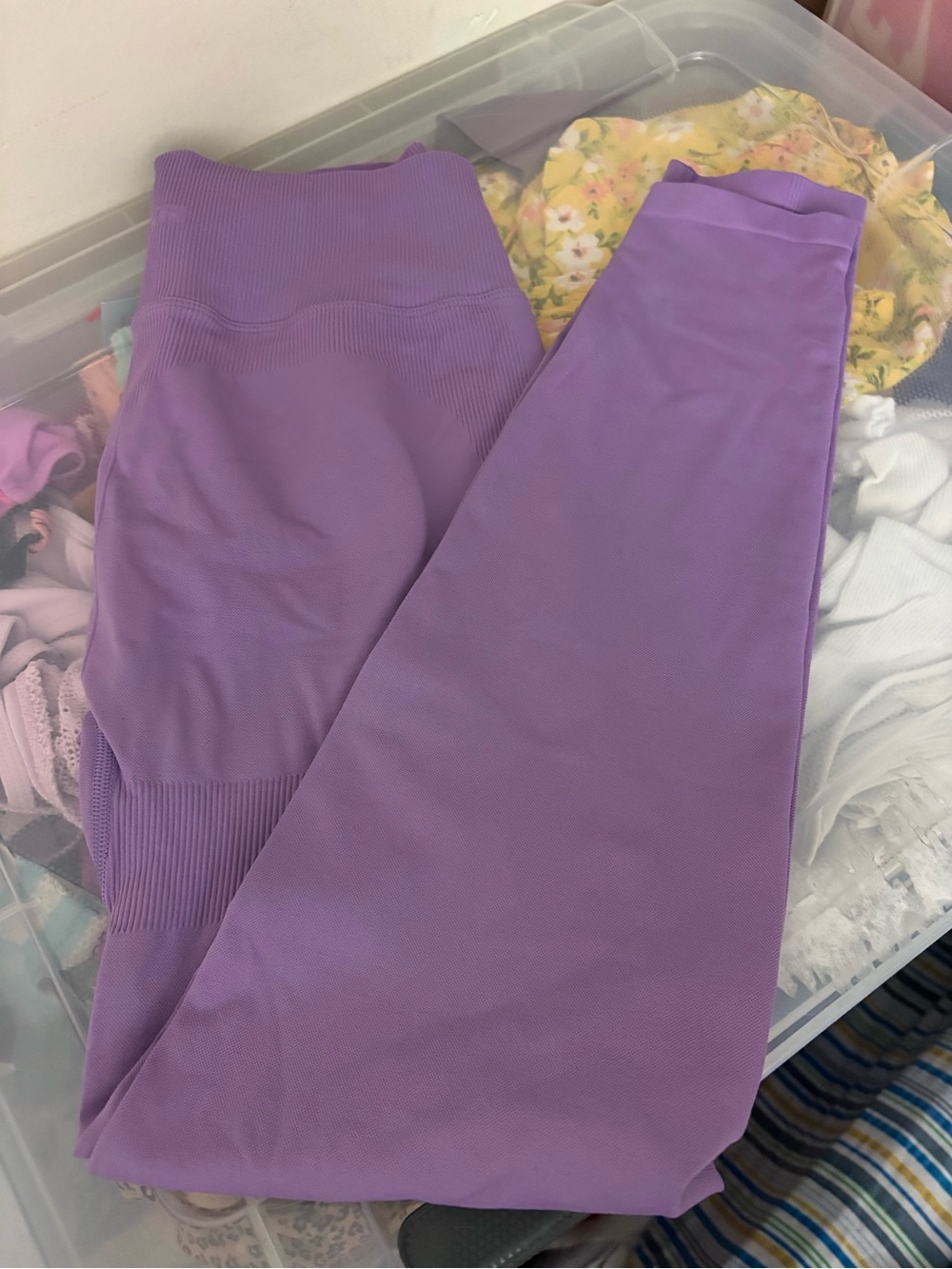 Victoria secret pink Seamless Purple Leggings